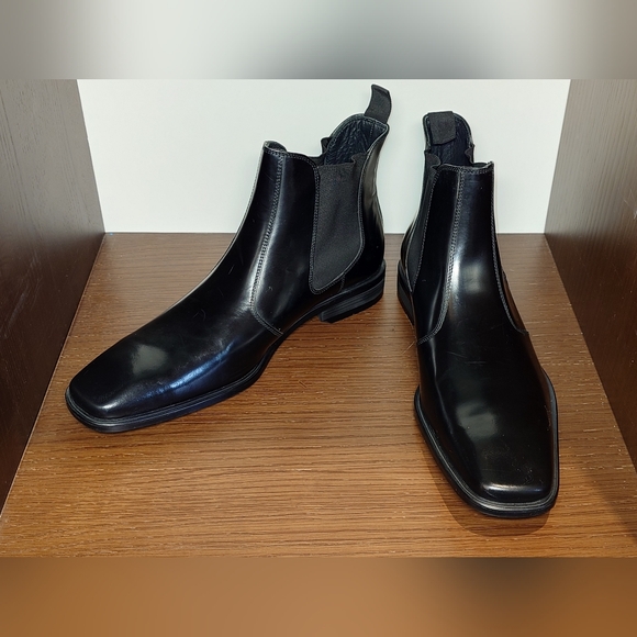 New black Stefano Rossi boots - Picture 1 of 2